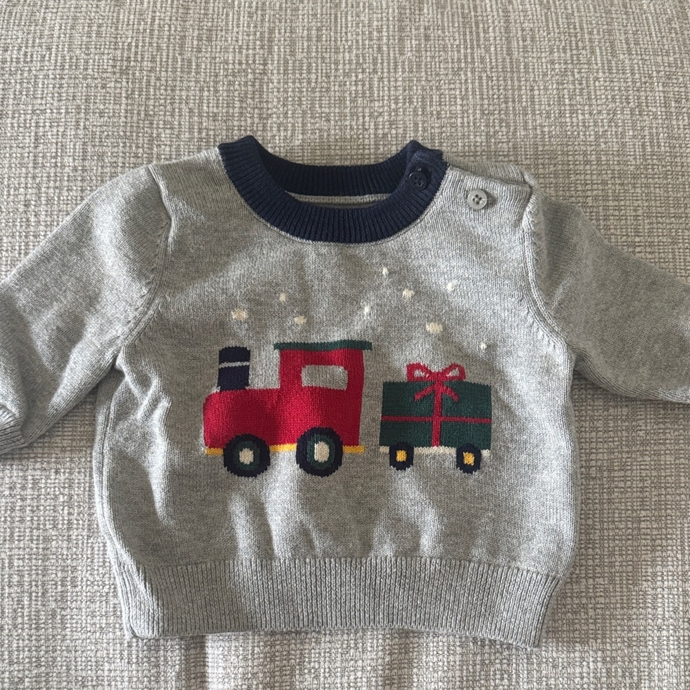 GAP Baby Sweater with Colorful Design